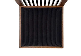 Four Art Deco Modernist High Back Dining Chairs by Architect Caspers, 1920s